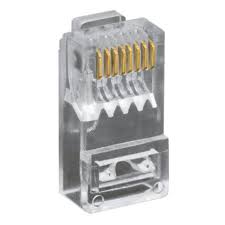 Штекер RJ-45 6 cat (в коробке 100шт) Цветная