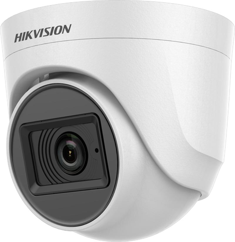 Turbo HD камера Hikvision DS-2CE76H0T-ITPFS, 5 Мп, EXIR 20 м, микрофон