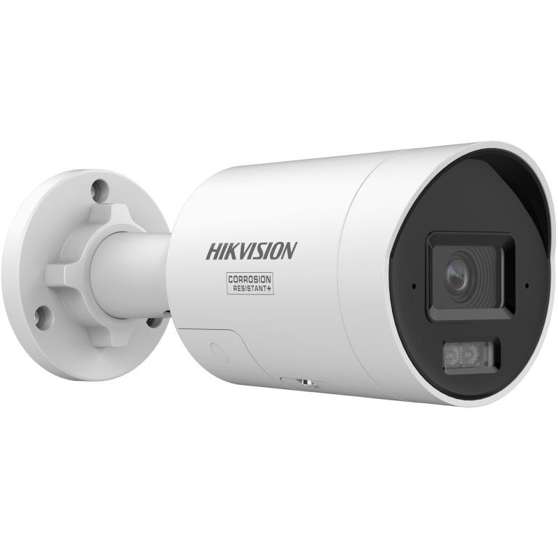 IP-камера Hikvision DS-2CD2047G3-LI2UY/SRB, 4 Мп, ColorVu, ИК 40 м, звук