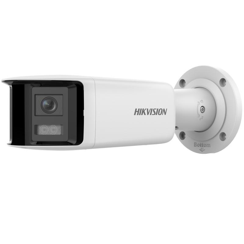 IP-камера Hikvision DS-2CD2T46G2P-ISU/SL, 4 Мп, панорамная, AcuSense, звук