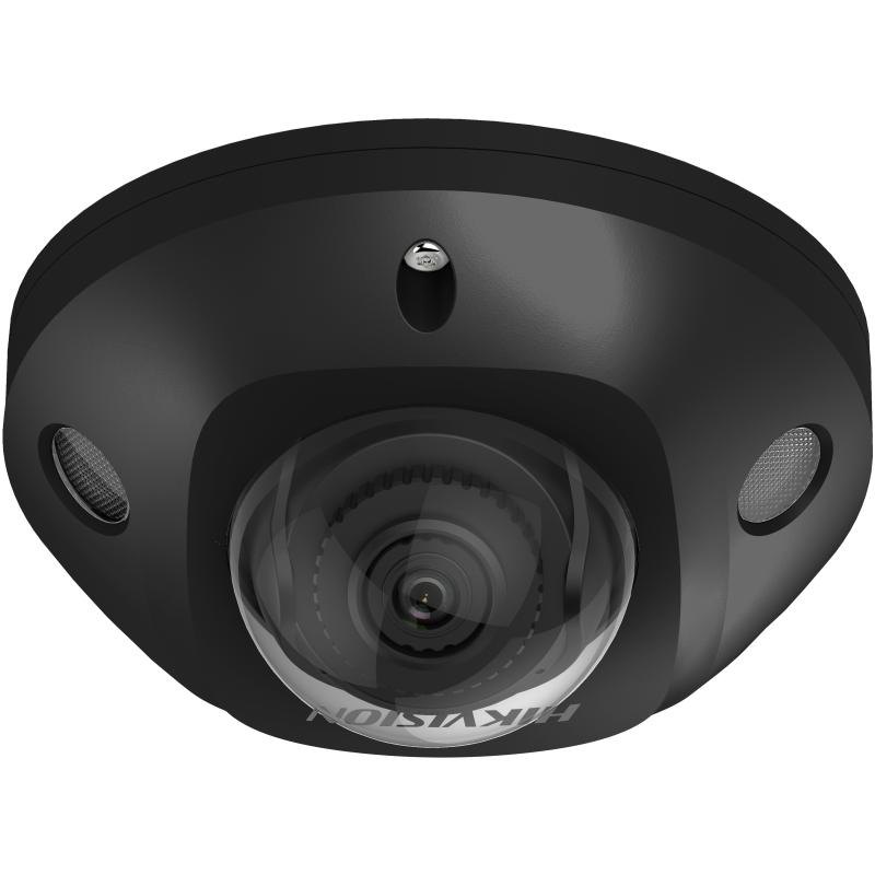 Hikvision DS-2CD2543G2-IS IP-kamerasi (qora), 4 MP, AcuSense, WDR 120 dB