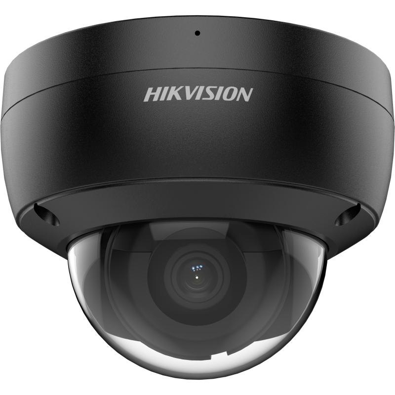 IP-камера Hikvision DS-2CD2143G2-IU (чёрная), 4 Мп, AcuSense, микрофон