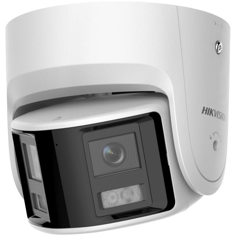 Уличная панорамная IP-камера Hikvision DS-2CD2346G2P-ISU/SL (2.8 мм, 4 Мп, AcuSense)
