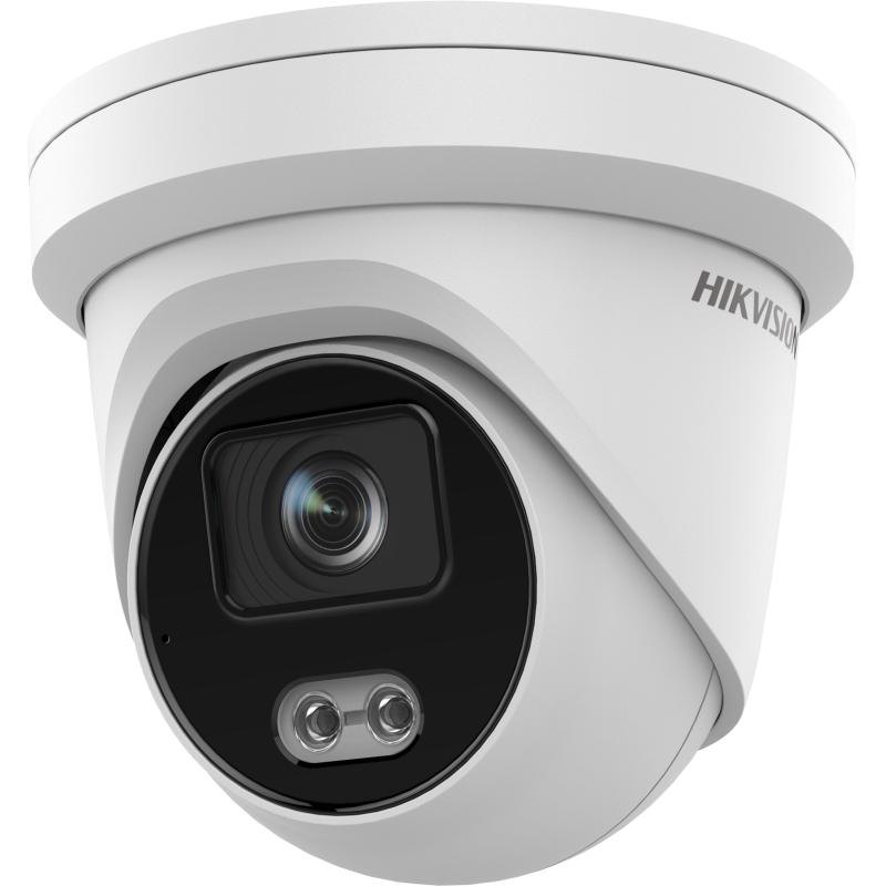 Купольная IP-камера Hikvision DS-2CD2347G2-LU (2.8 мм, 4 Мп, ColorVu, микрофон)