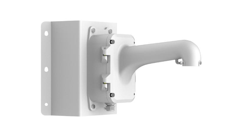 Угловой кронштейн Hikvision DS-1604ZJ-BOX-CORNER с монтажной коробкой