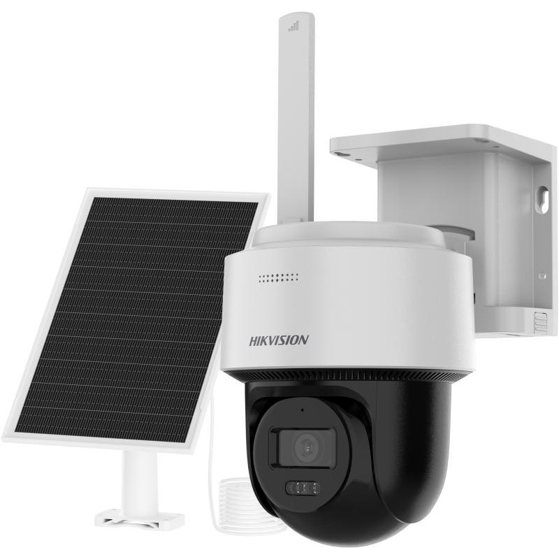 Автономная поворотная 4G-камера Hikvision DS-2CFSP4/4G (2.8 мм, 4 Мп, солнечная панель)