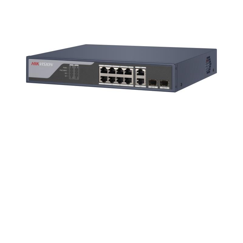 PoE-коммутатор Hikvision DS-3E1310P-SI (8 PoE, Smart Managed, combo)