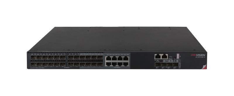 Коммутатор Hikvision DS-3E3728F-H, 28 портов, уровень ядра/агрегации