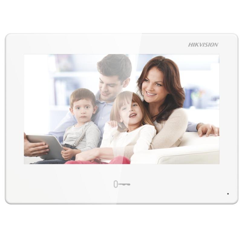 Монитор IP-домофона Hikvision DS-KH9310-WTE1(B), 7", Android