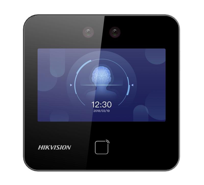 Терминал доступа Hikvision DS-K1T343MX, распознавание лиц, Mifare, 4.3"