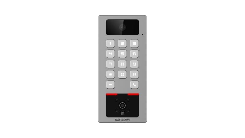 Терминал доступа Hikvision DS-K1T502DBWX-CQR(STD), 2 Мп, QR, Bluetooth