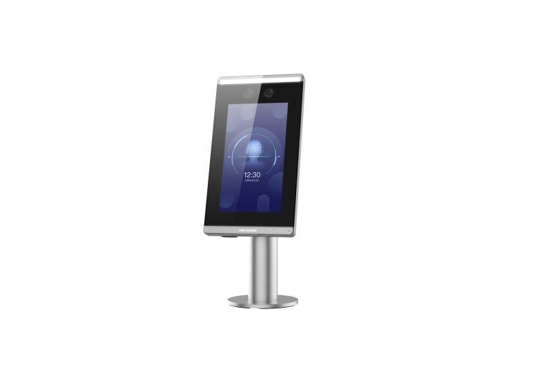 Терминал доступа Hikvision DS-K5671-ZU, распознавание лиц, для турникета, 7"