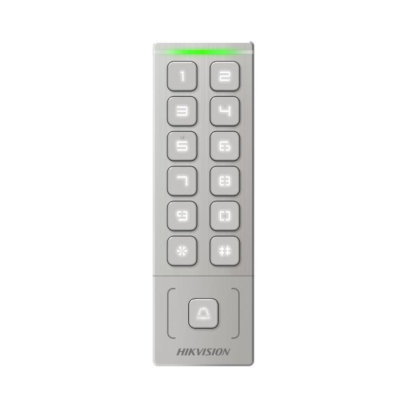 Терминал доступа Hikvision DS-K1T809MWX(O-STD), автономный, M1, клавиатура, IP65