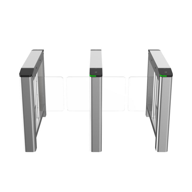 Турникет-калитка стеклянный Hikvision DS-K3B220LX (бюджетный, Левая сторона)