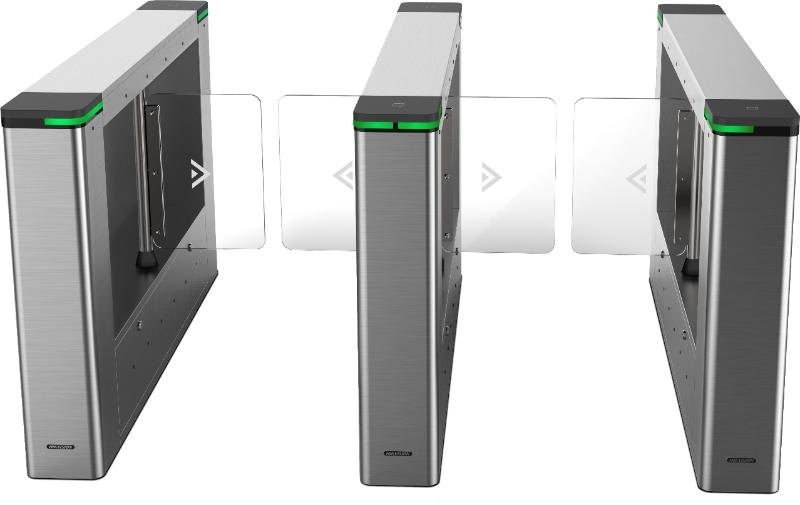 Турникет-калитка стеклянный Hikvision DS-K3B501SX (Левая сторона)