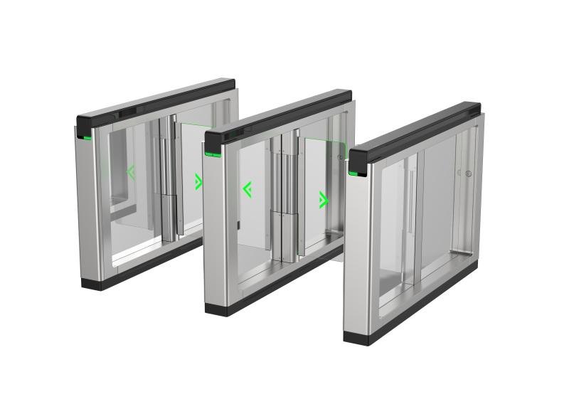 Турникет-калитка стеклянный Hikvision DS-K3B801BX (Премиум, Середина)