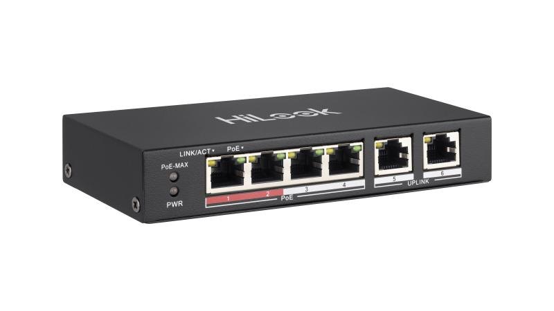 PoE-коммутатор HiLook HL-NS-0106P-35 (PoE, 35 Вт)