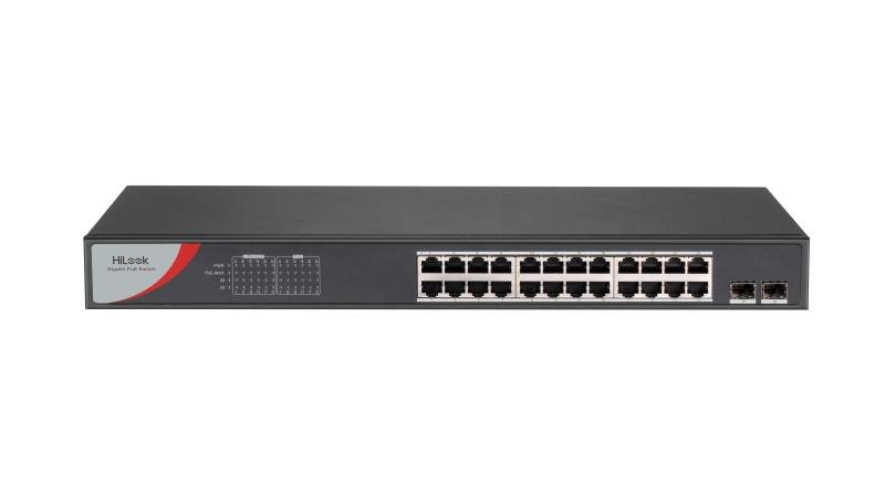 PoE-коммутатор HiLook HL-NS-0526P-225 (24 Gigabit PoE + 2 SFP, 225 Вт)