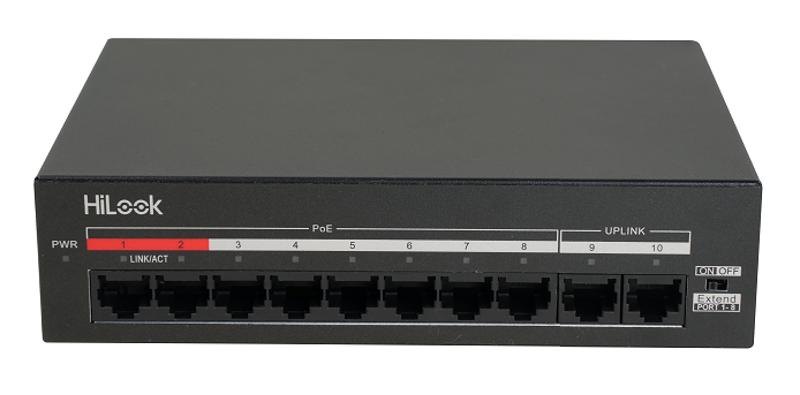 PoE-коммутатор HiLook HL-NS-0110MP-60 (8 портов PoE, 60 Вт)