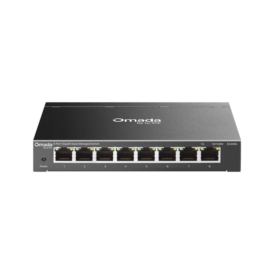 Коммутатор TP-Link ES208G, 8 портов, гигабитный, Easy Managed (Omada)