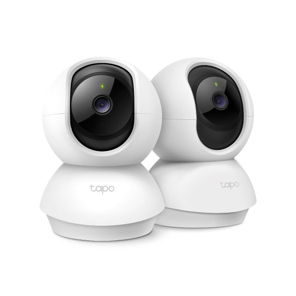 IP-камера Tapo C210P2 — поворотная Wi-Fi с ИИ, 2K (2 шт.)