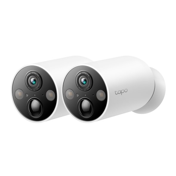 Tapo C425 IP-kamerasi — akkumulyatorli Wi-Fi, 2K QHD (2 dona)