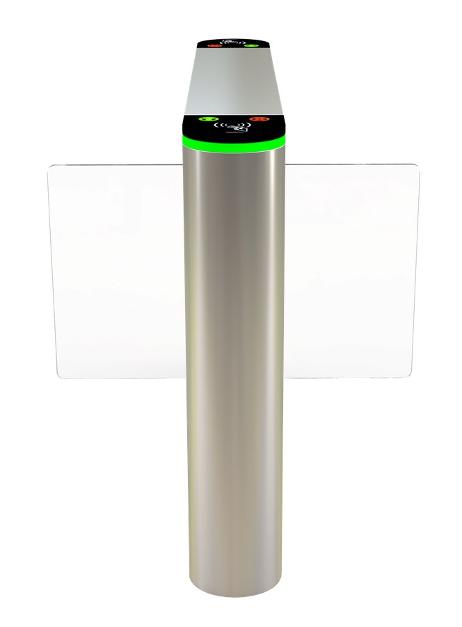 Турникет-калитка ZKTeco SBTL320 стеклянный (средняя секция)