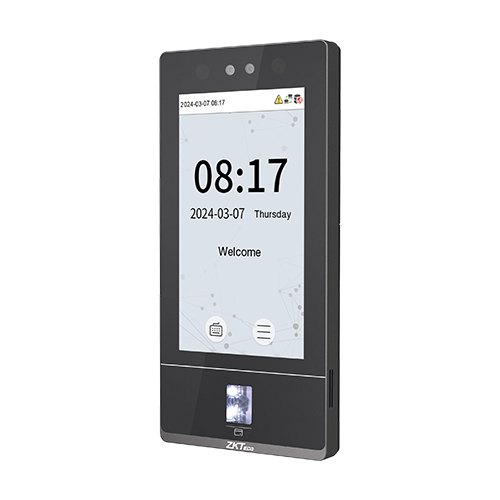 ZKTeco SenseFace 7A yuzni aniqlash terminali: yuz+barmoq izi+karta, 7" displey