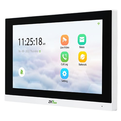 Монитор IP-видеодомофона ZKTeco VT07-B01, 7" HD, SIP