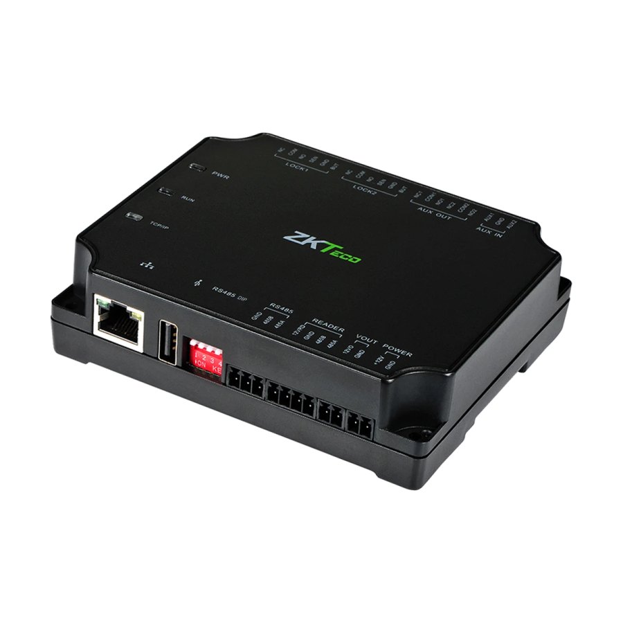IP-контроллер СКУД ZKTeco C2-260 на 2 двери, TCP/IP + RS-485
