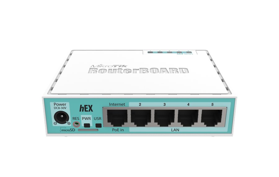 Маршрутизатор MikroTik hEX RB750Gr3