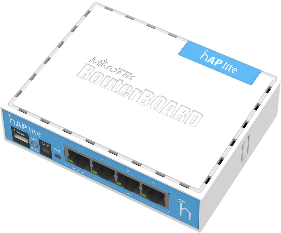 Wi-Fi маршрутизатор MikroTik hAP lite RB941-2nD