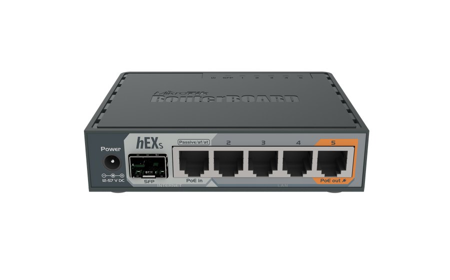 Маршрутизатор MikroTik hEX S RB760iGS