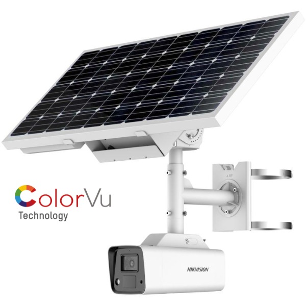 Автономная IP-камера на солнечной батарее Hikvision DS-2XS2T47G1-LDH/4G/C18S40 (4 мм)