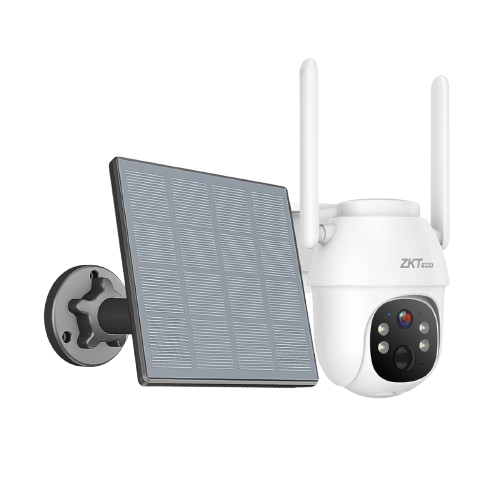 ZKTeco C4FS-EU Solar 4G kamerasi, quyosh paneli bilan, PTZ