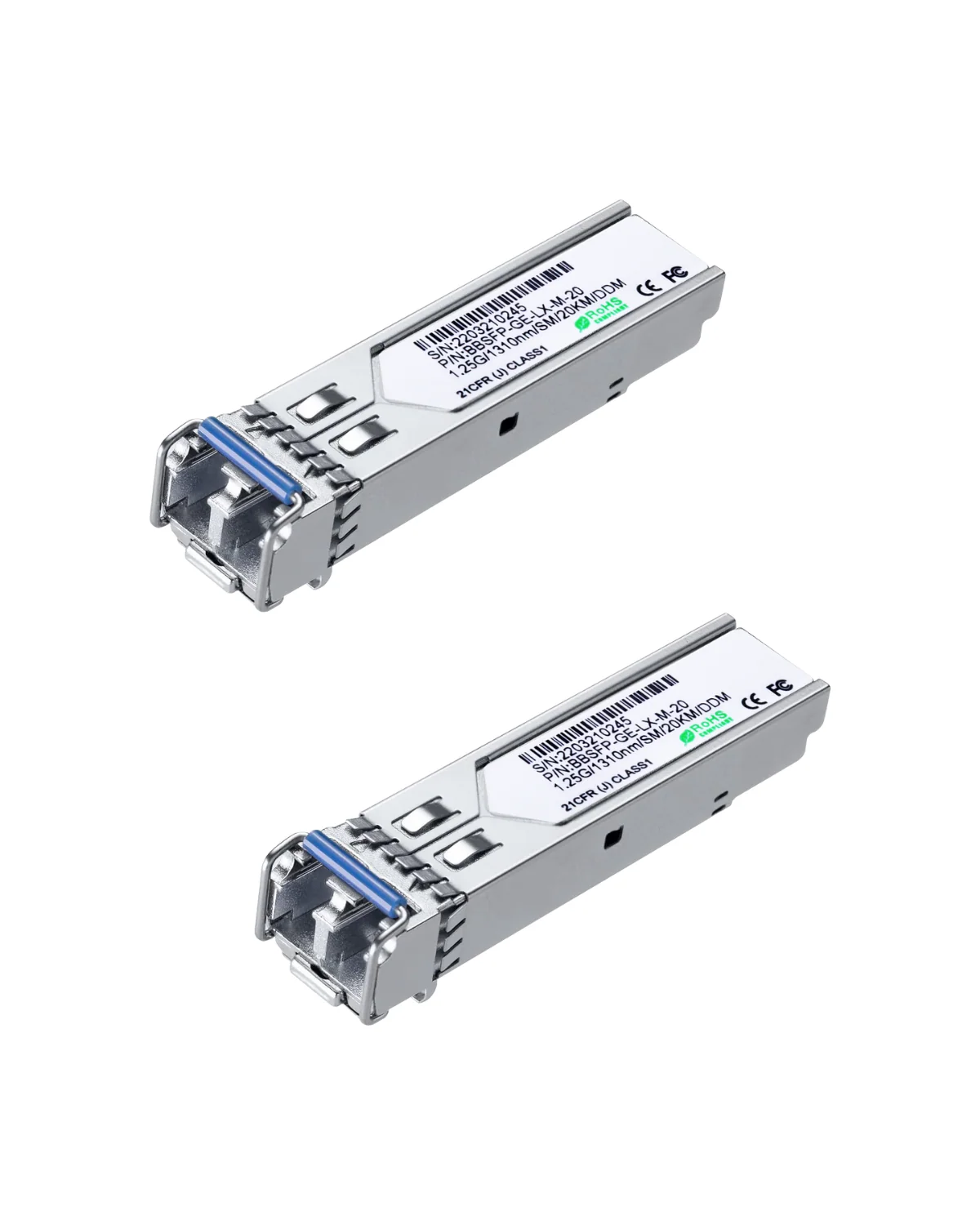 Оптический SFP-модуль LC, до 20 км